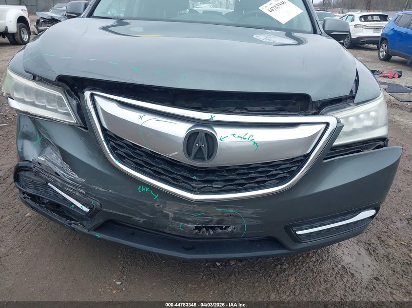 2014 Acura Mdx Technology Package VIN: 5FRYD4H46EB046347 Lot: 44783346