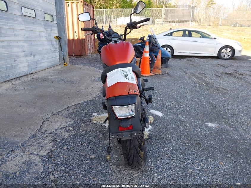 2016 Kawasaki En650 A VIN: JKAENEA13GDA07293 Lot: 44783365