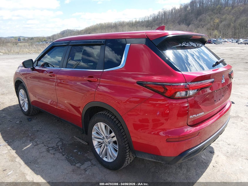 Vin: ja4j4ua80rz019462, lot: 45280644, mitsubishi outlander es 2.5 s-awc 20243