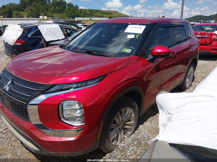 Vin: ja4j4ua80rz019462, lot: 45280644, mitsubishi outlander es 2.5 s-awc 20242