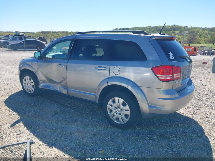 Vin: 3c4pdcab6jt521376, lot: 45280652, dodge journey se 20183