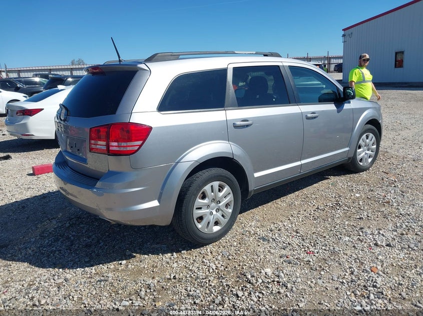 Vin: 3c4pdcab6jt521376, lot: 45280652, dodge journey se 20184