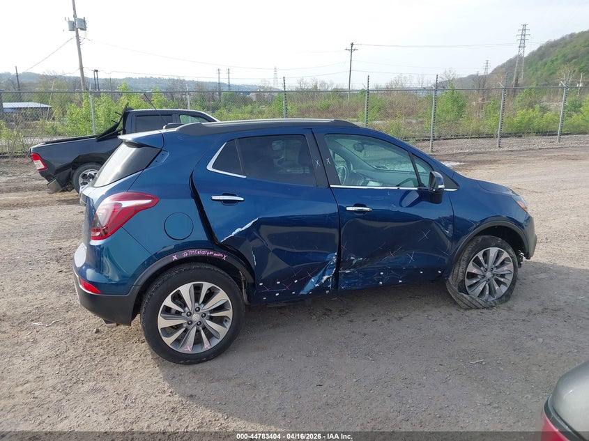 2019 Buick Encore 1.4 Awd Preferred blue Lot 111044783404 Vin KL4CJESB3KB716592