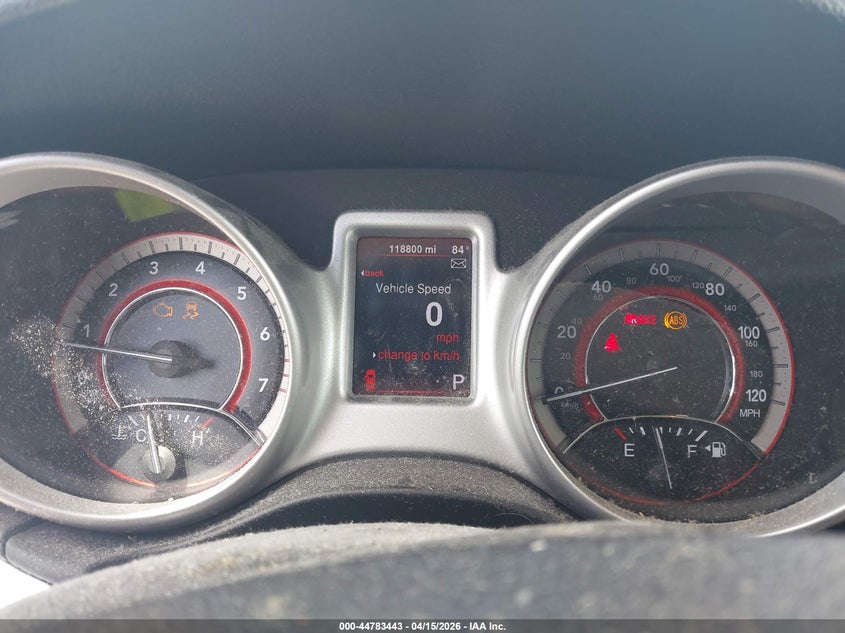 2013 Dodge Journey Sxt VIN: 3C4PDCBG6DT637109 Lot: 44783443