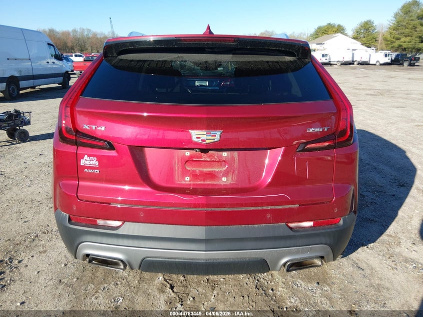 2020 Cadillac Xt4 Awd Premium Luxury VIN: 1GYFZDR40LF042774 Lot: 44783449