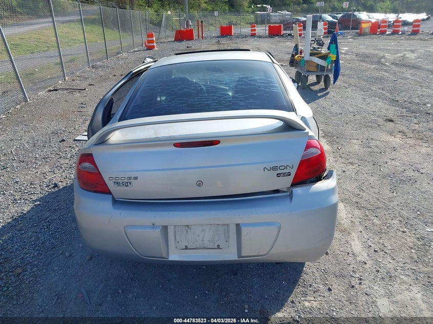 2003 Dodge Neon Sxt VIN: 1B3ES56C03D224429 Lot: 44783523
