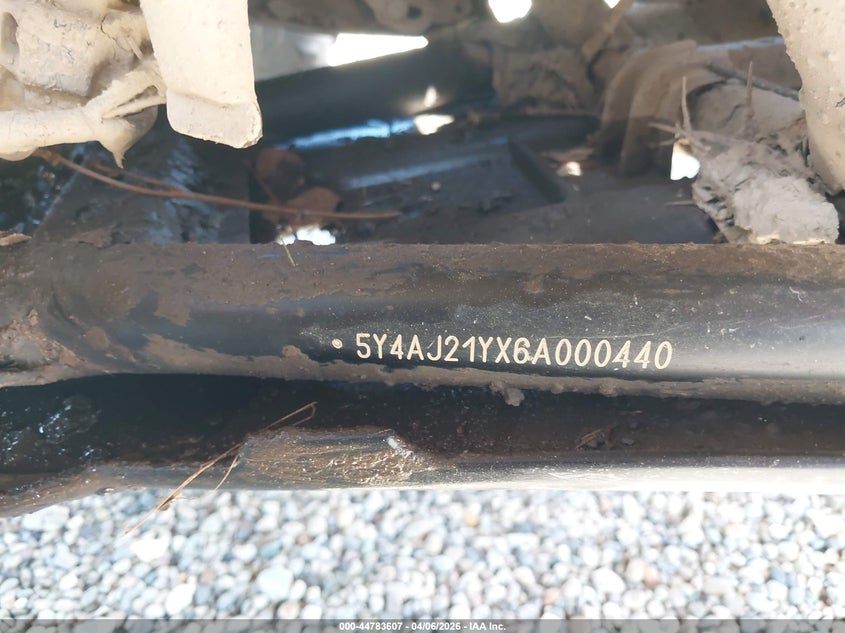 2006 Yamaha Yfm450 Fas VIN: 5Y4AJ21YX6A000440 Lot: 44783607