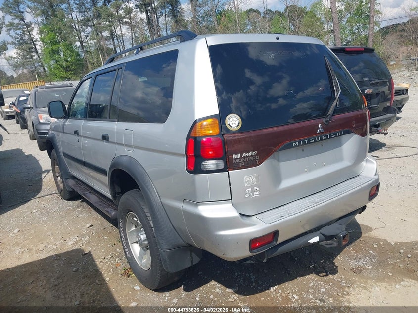 2003 Mitsubishi Montero Sport Es/Ls