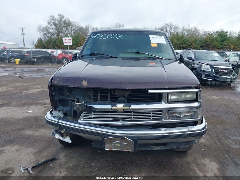 1996 Chevrolet Tahoe K1500 VIN: 1GNEK13RXTJ425800 Lot: 44783642