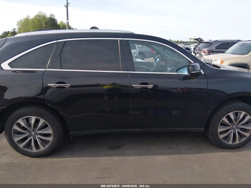 2014 Acura Mdx Technology Package VIN: 5FRYD4H48EB011244 Lot: 44783670