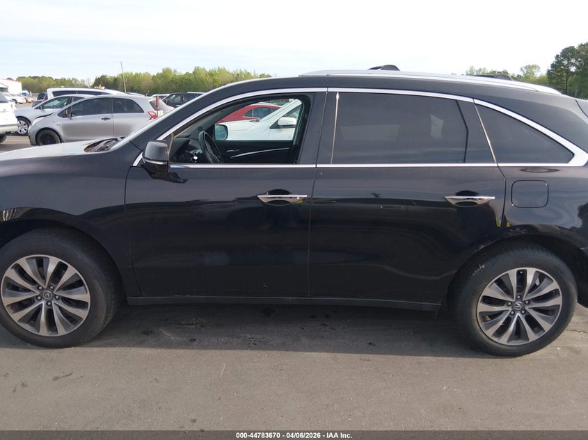 2014 Acura Mdx Technology Package VIN: 5FRYD4H48EB011244 Lot: 44783670