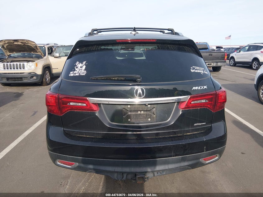 2014 Acura Mdx Technology Package VIN: 5FRYD4H48EB011244 Lot: 44783670