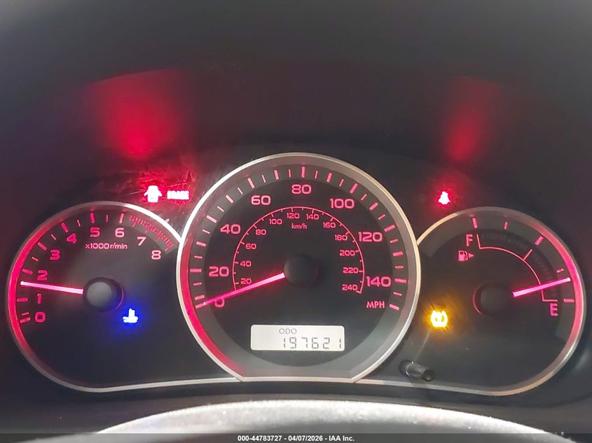 2008 Subaru Impreza 2.5I VIN: JF1GE61638G527075 Lot: 44783727