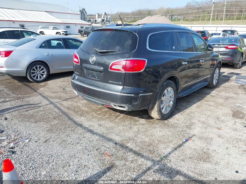 2014 Buick Enclave 3.6 Leather black Lot 111044783807 Vin 5GAKRBKD2EJ254936