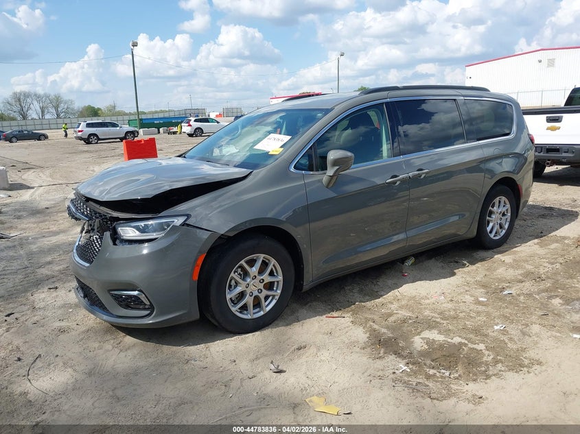 Vin: 2c4rc1bg0nr188806, lot: 45281094, chrysler pacifica touring l 20222