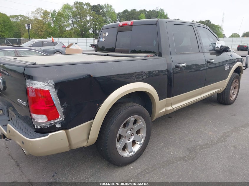Vin: 1d7rv1ct2bs605297, lot: 45281134, ram ram 1500 laramie longhorn 20114