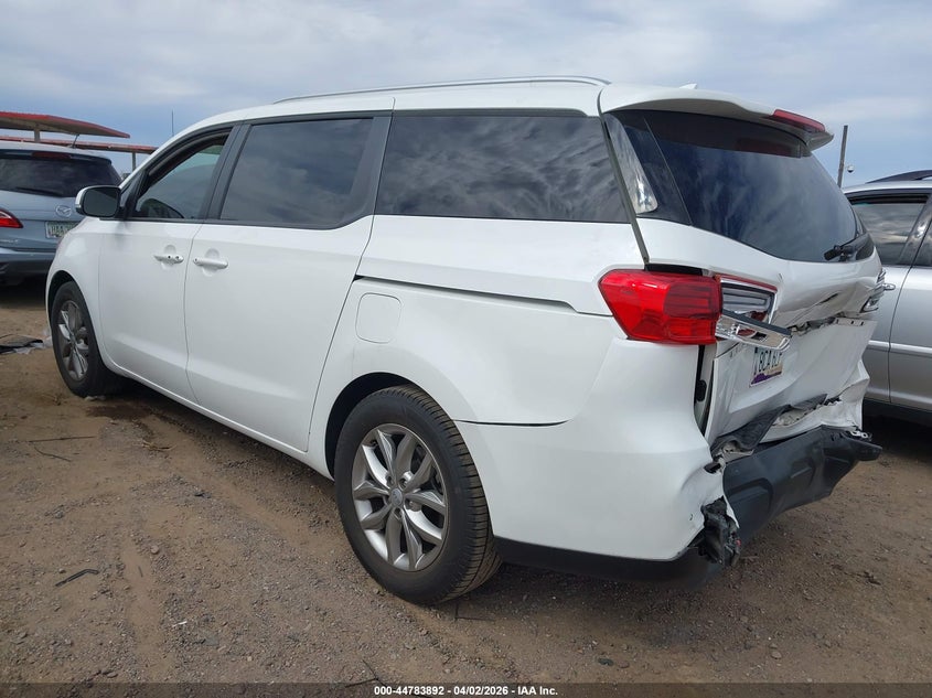 Vin: kndmb5c12m6675235, lot: 45281150, kia sedona ex 20213