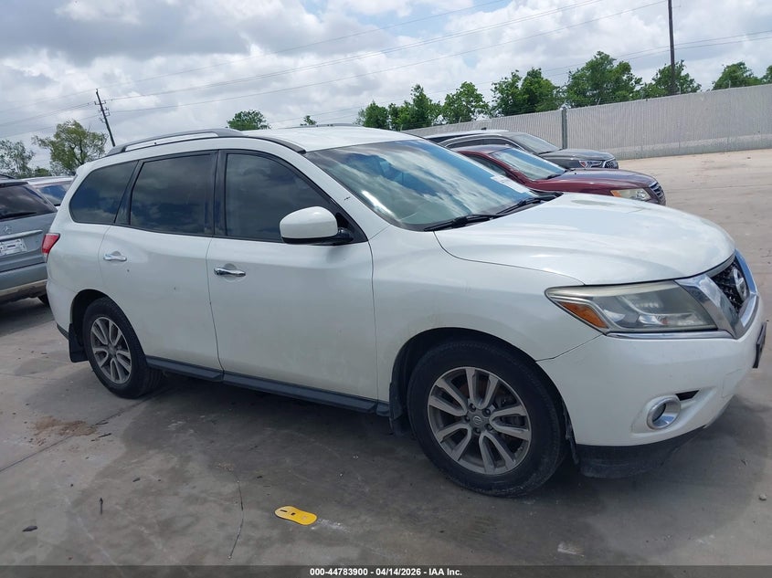 2015 Nissan Pathfinder Sv VIN: 5N1AR2MN4FC614256 Lot: 44783900