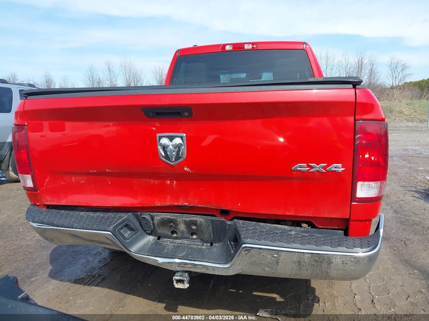 2017 Ram 1500 5.7 Ram St red Lot 111044783902 Vin 1C6RR7FT2HS731141