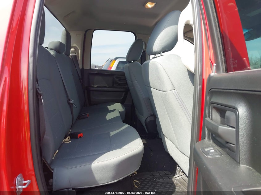 2017 Ram 1500 5.7 Ram St red Lot 111044783902 Vin 1C6RR7FT2HS731141