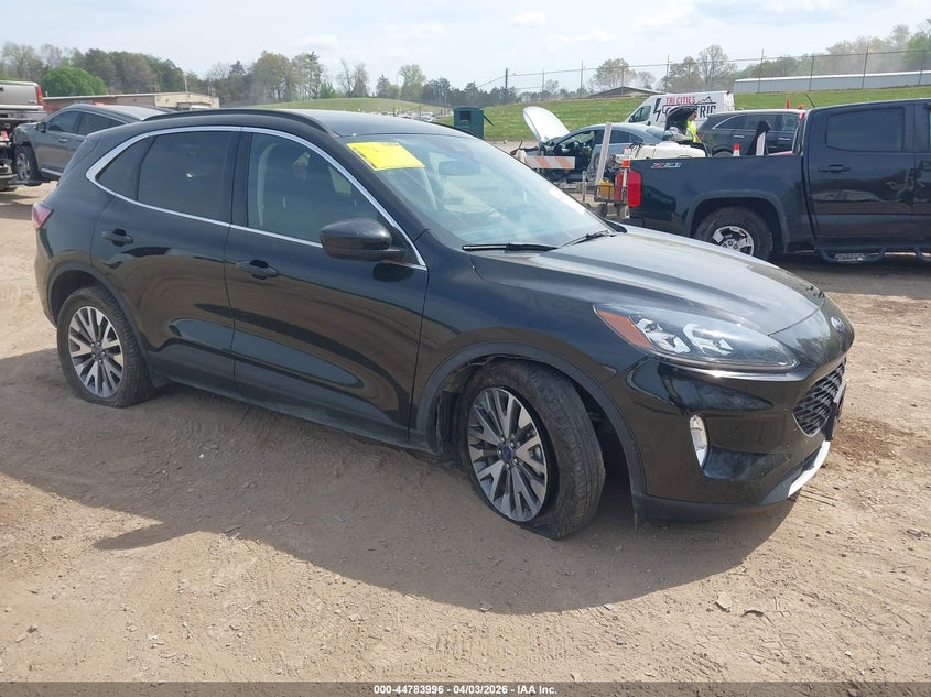 1FMCU9DZXMUA85907 2021 Ford Escape Titanium Hybrid auction photo 1