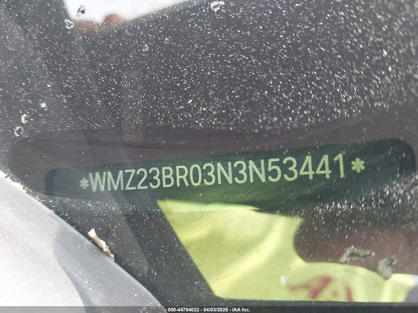 2022 Mini Countryman Cooper VIN: WMZ23BR03N3N53441 Lot: 44784023