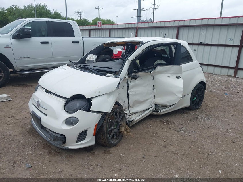 Vin: 3c3cffhh8dt574285, lot: 45281301, fiat 500 turbo 20132