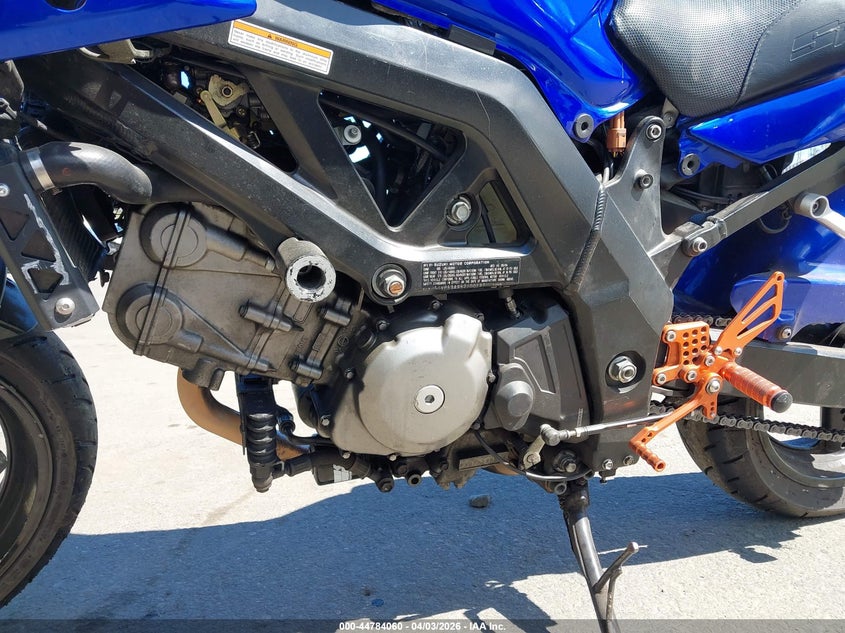 2005 Suzuki Sv650 VIN: JS1VP53A952100137 Lot: 44784060
