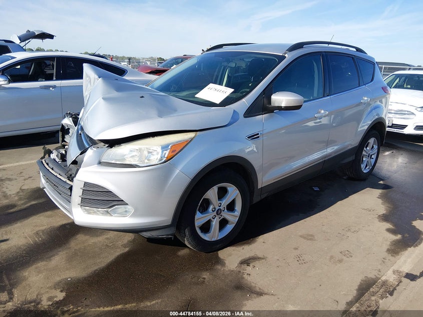 2014 Ford Escape 1.6 Se silver Lot 111044784155 Vin 1FMCU9GXXEUB37659