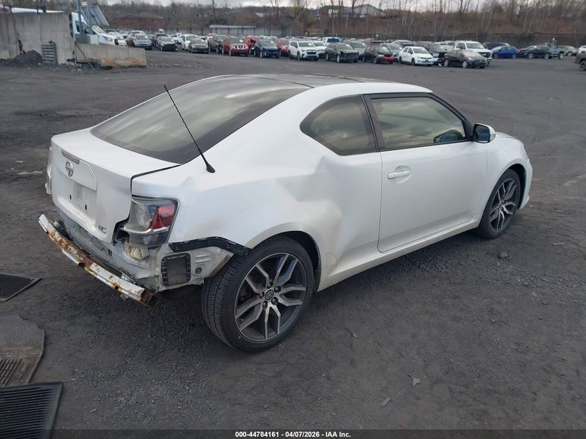 2015 Scion Tc 2.5 white Lot 111044784161 Vin JTKJF5C77F3095939