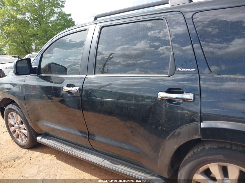 2012 Toyota Sequoia 5.7 Platinum 5.7L V8 black Lot 111044784199 Vin 5TDYY5G19CS040988
