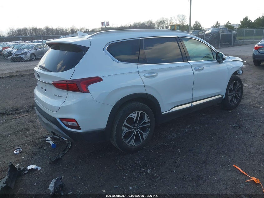 2019 HYUNDAI SANTA FE SPORT UTILITY VEHICLE 2.0L I-4 DI, DOHC, VVT, TURBO, 235HP