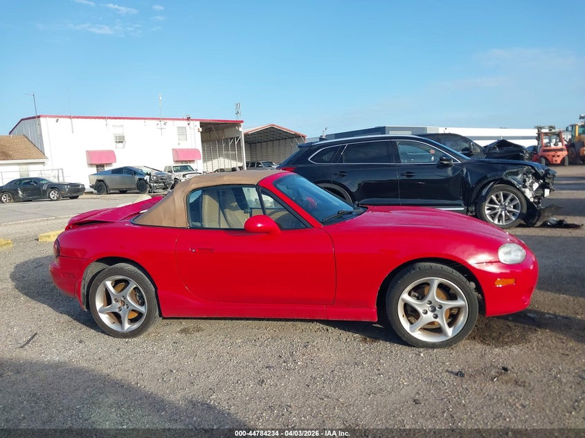 2002 Mazda Mx-5 Miata Cloth/Ls/Se VIN: JM1NB353320225567 Lot: 44784234