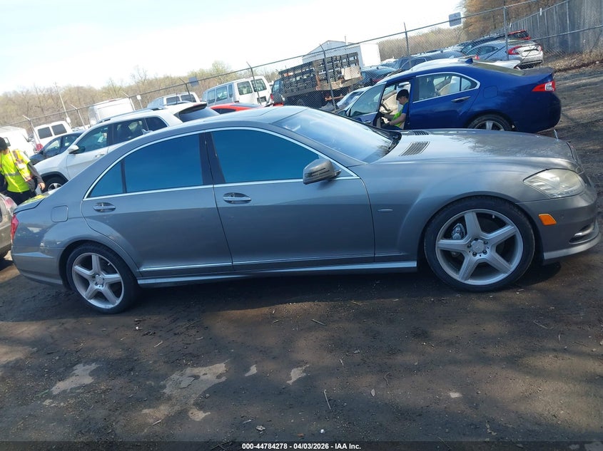2012 Mercedes-Benz S 550 VIN: WDDNG7DB3CA444225 Lot: 44784278