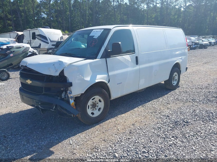Vin: 1gcwgaf11k1370916, lot: 45281590, chevrolet express 2500 work van 20192