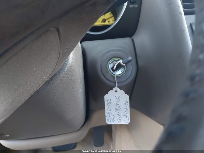 2002 Lexus Gs 300 VIN: JT8BD69S720166196 Lot: 44784418