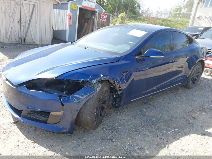 Vin: 5yjsa1e1xhf203097, lot: 45281751, tesla model s 60/75 20172
