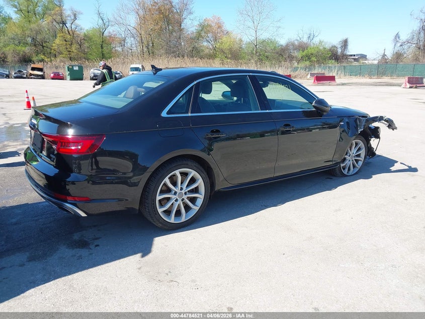 Vin: wauenaf40kn001529, lot: 45281779, audi a4 45 premium 20194