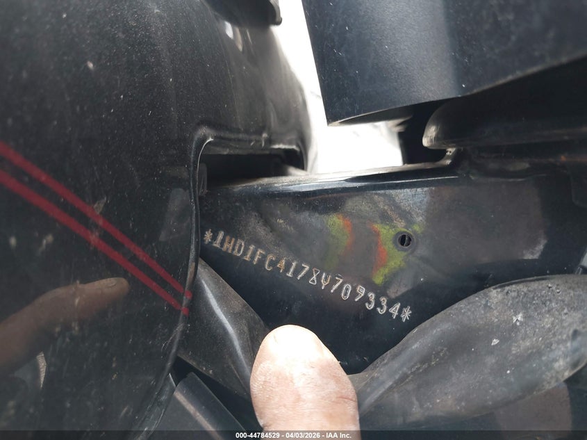 2008 Harley-Davidson Flhtcui VIN: 1HD1FC4178Y709334 Lot: 44784529