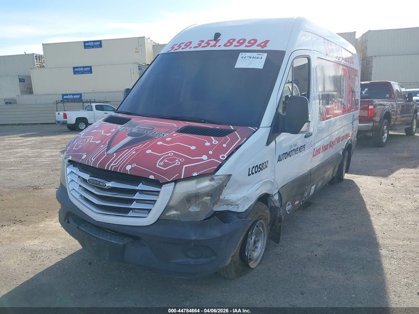 Vin: wdype7cd0hp376812, lot: 45281923, freightliner sprinter 2500 standard roof v6 20172
