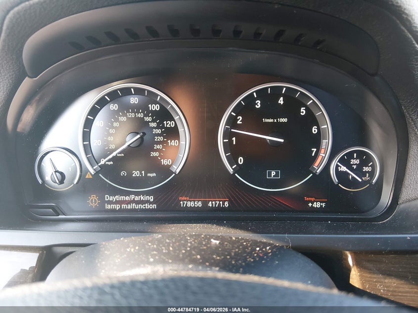 2011 BMW 750I xDrive VIN: WBAKC6C58BC394632 Lot: 44784719