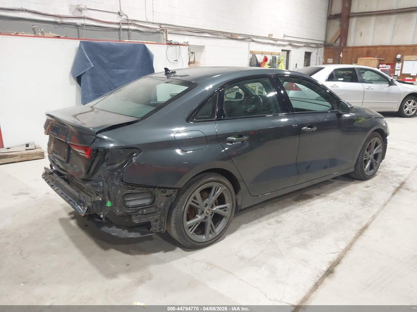 Vin: wauaudgy1ra017289, lot: 45282028, audi a3 premium 40 tfsi front-wheel drive s tronic 20244