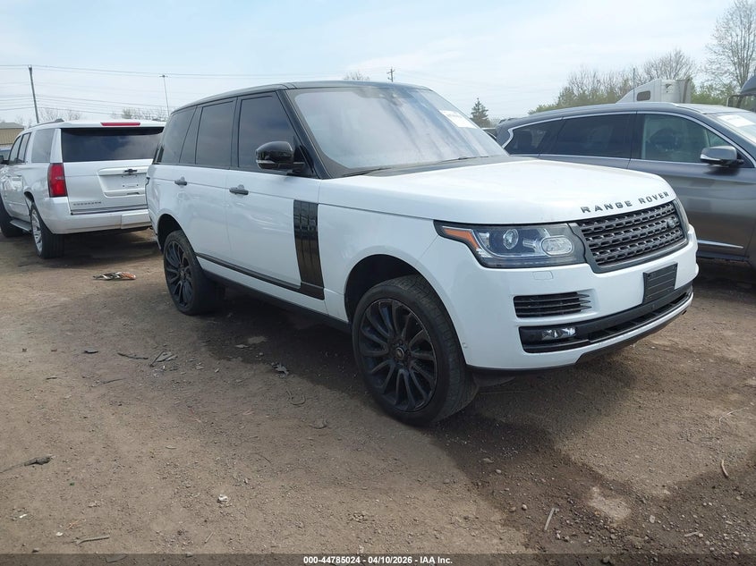2017 Land Rover Range Rover 3.0L V6 Supercharged Hse