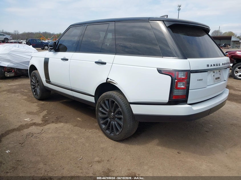 2017 Land Rover Range Rover 3.0L V6 Supercharged Hse