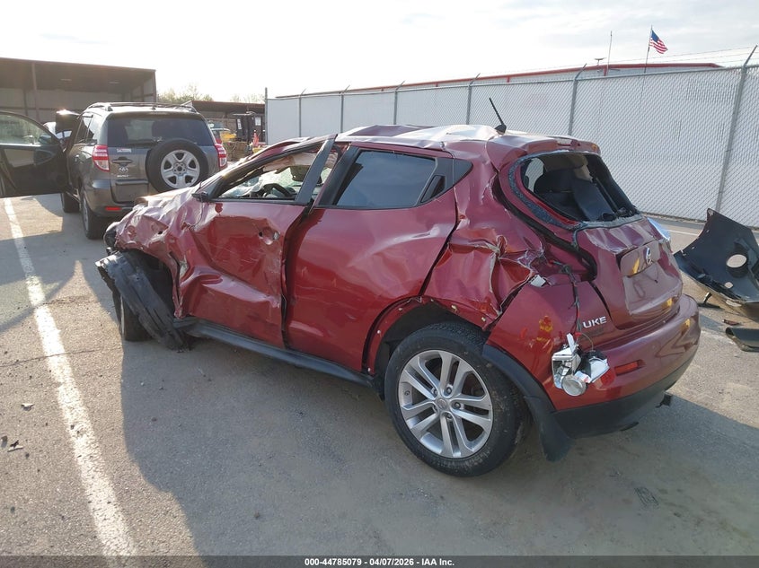 Vin: jn8af5mv2bt014445, lot: 45282336, nissan juke s 20113