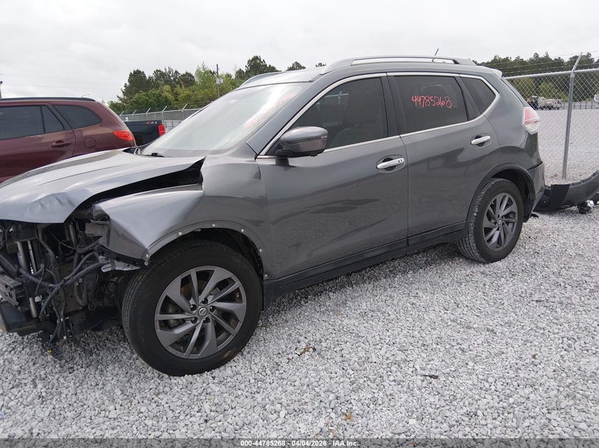2016 Nissan Rogue Sl 5N1AT2MT9GC748827 photo 1