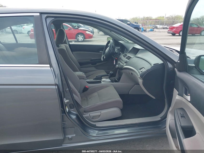 2012 Honda Accord 2.4 2.4 Lx grey Lot 111044785277 Vin 1HGCP2F3XCA205153