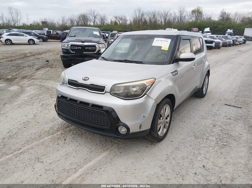 Vin: kndjp3a58g7819111, lot: 45282552, kia soul + 20162