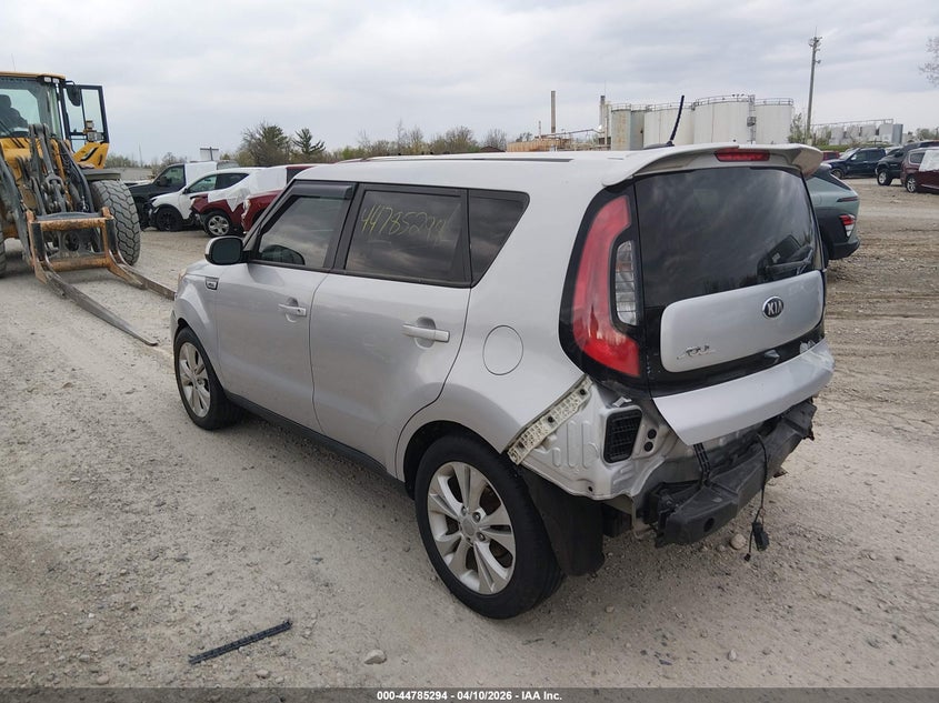 Vin: kndjp3a58g7819111, lot: 45282552, kia soul + 20163