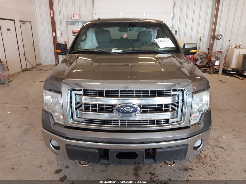 2013 Ford F-150 3.7 Xlt grey Lot 111044785326 Vin 1FTEX1EM7DFB70443